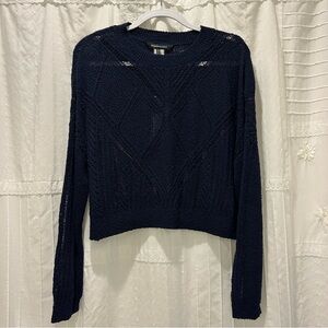 BCBG MaxAzria Navy Sweater